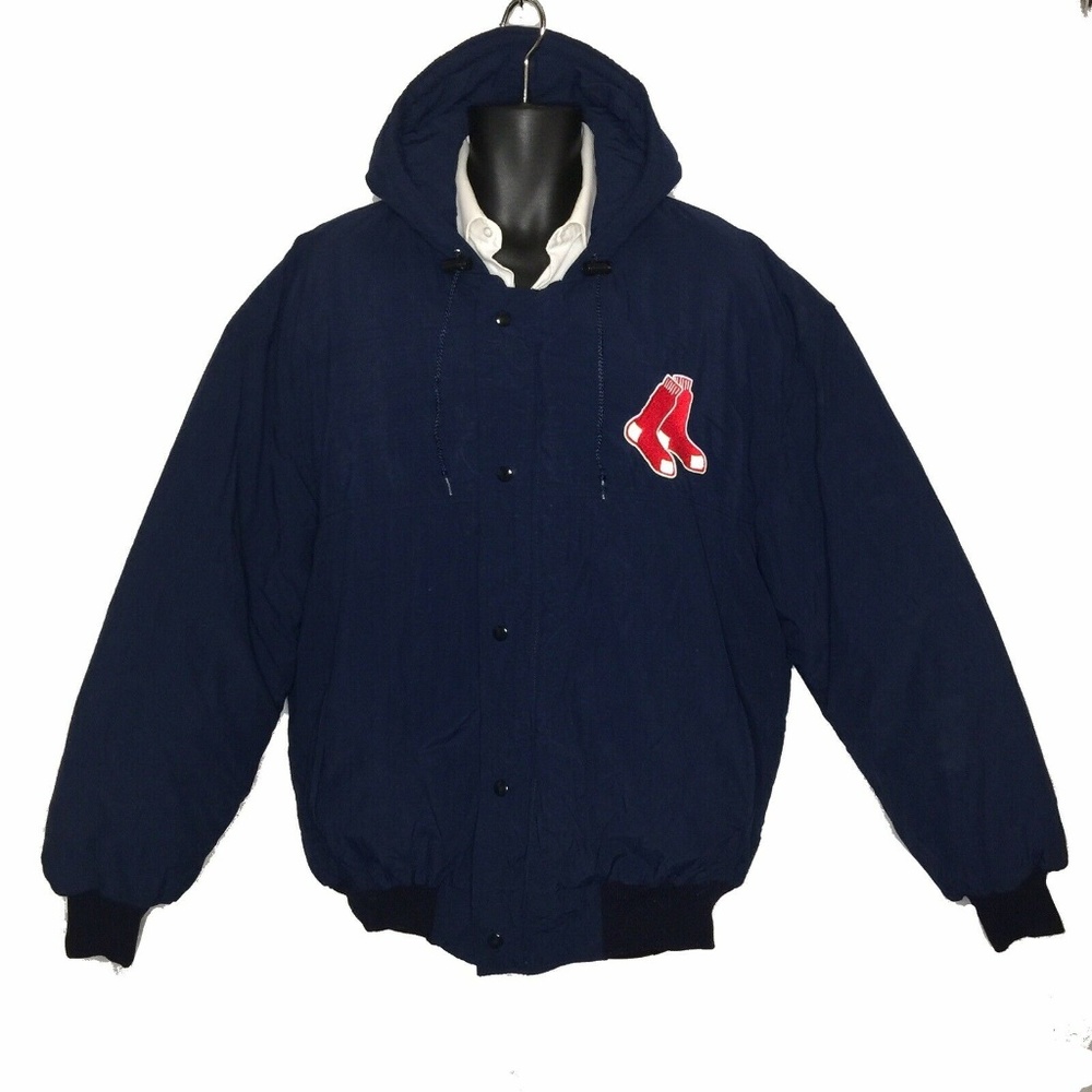 Vintage Delong Men's XL Boston Red Sox Jacket - Picture 5 of 6
